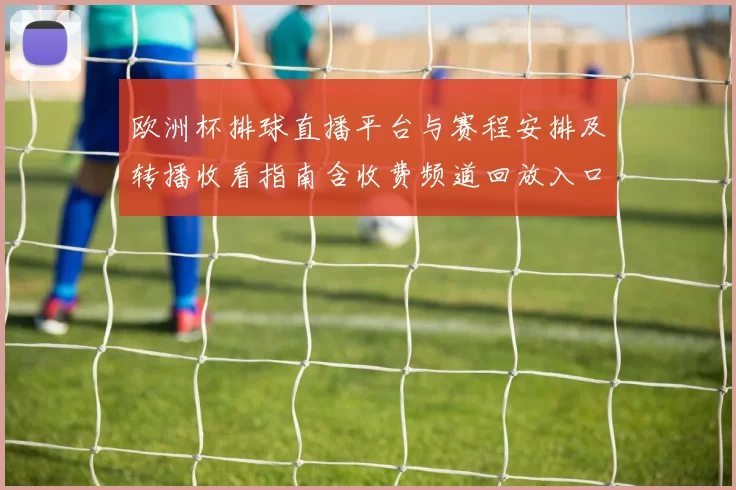 欧洲杯排球直播平台与赛程安排及转播收看指南含收费频道回放入口